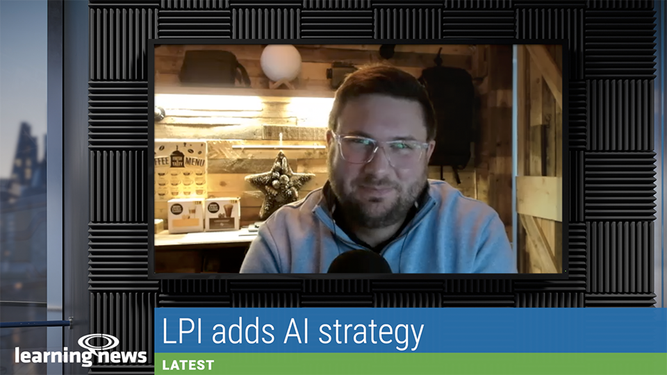 Jon Fletcher has the new role of Chief AI Strategist at the LPI